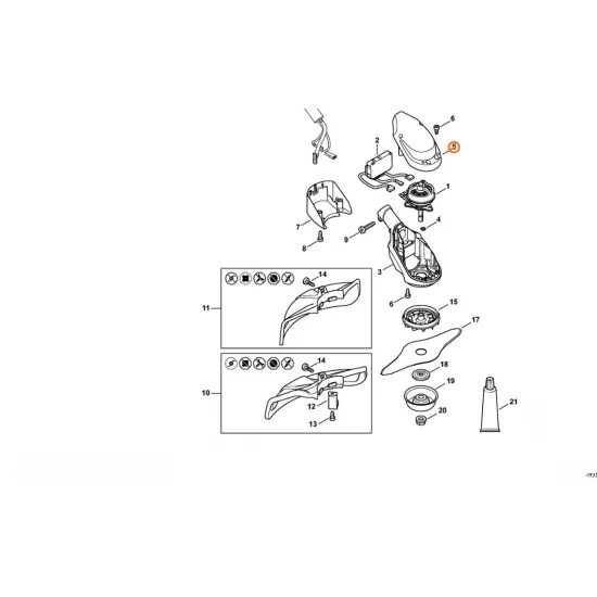 STIHL   Pokrywka 4863 602 0900